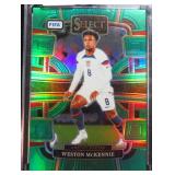#3/5 Weston McKennie Select Prizm Soccer Card, USA