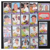 Twenty (20) 1965 Topps Twins incl. Jim Katt,