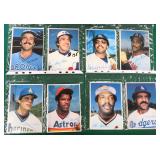 Sixteen (16) 1980 Topps Superstar Photo Cards