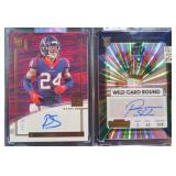 TWO (2) Signed (RCs) #6/35 Derek Stingley Jr.