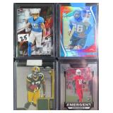 Four (4) Rookie Cards incl. Davante Adams (Relic)