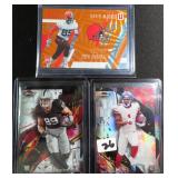 Three (3) Rookie Cards incl. Brock Bowers, Malik