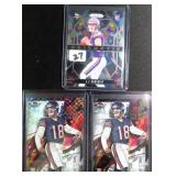 Three (3) Rookie Cards incl.(2) Caleb Williams &