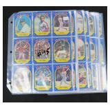 1981 Fleer Baseball Sticker Complete Set 1-125