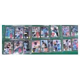 Collection of 1985 Donruss Oversize All Star
