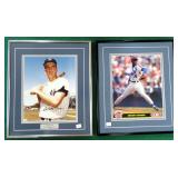 NO SHIPPING: Clete Boyer and Dwight Gooden Signed