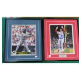 NO SHIPPING Albert Pujols & Ken Griffey Jr. Signed