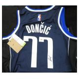 LUKA DONCIC SIGNED Jersey with PSA COA