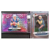 TWO (2) Drake Maye (RCs) incl. Mosaic Prizm AND