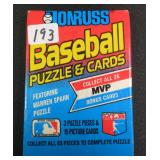 Unopened Baseball Card Pack