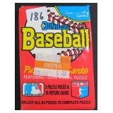 Unopened Baseball Card Pack
