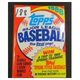 Unopened Baseball Card Pack