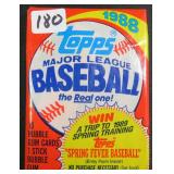 Unopened Baseball Card Pack