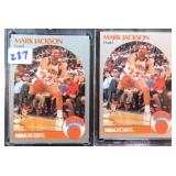 TWO (2) 1990 Hoops Mark Jackson w/ Menendez Bros