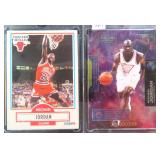 TWO (2) Michael Jordan Basketball Cards