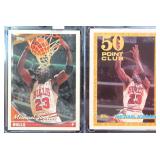 TWO (2) Michael Jordan Basketball Cards