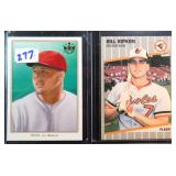 Mike Trout DKs AND Billy Ripken Black Box Bat 1989