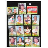 Fifteen (15) 1965 Topps Senators incl. Gil Hodges