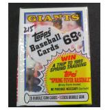 Unopened Baseball Card Pack