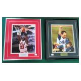 NO SHIPPING: Michael Jordan & Nolan Ryan Signed
