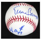 Ernie Banks Signed Rawlings OMLB with JSA COA