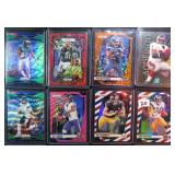 Eight (8) Football Cards incl. Eric Dickerson,