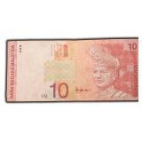 Malaysian 10 Ringgit banknote
