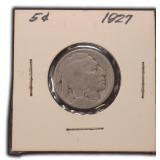 1927 Buffalo Nickel