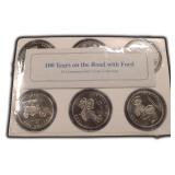 100 Years on the Road with Ford Coin Set