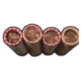 Estate Find: Four (4) Rolls of Lincoln Cents