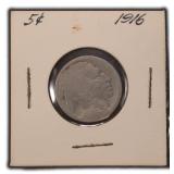 1916 Buffalo Nickel