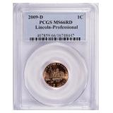 2009-D Lincoln Professional Life PCGS MS-66 RD