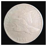 1857 Flying Eagle One Cent