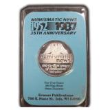 One Troy Ounce .999 Fine Silver 1987