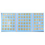 Near Complete 1941-1974 Lincoln Cent Album