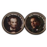 16th and 44th President $1 U.S. Coins