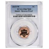 2019-W Shield - Reverse Proof PCGS Proof-67 RD