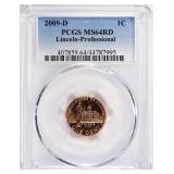 2009-D Lincoln Professional Life PCGS MS-64 RD