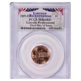 2009-D Professional Life. FDOI PCGS MS-66 RD