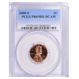 2000-S Lincoln Cent PCGS Proof-69 DCAM
