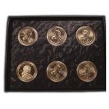 SIX (6) Sacagawea Native American Dollar Coins