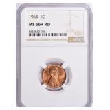 1964 Lincoln Cent NGC MS-66+ RD