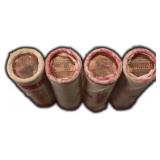 Estate Find: Four (4) Rolls of Lincoln Cents