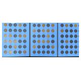 Partial Lincoln Cent Album, Date Rang 1941-1971