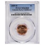 2009-D Birth and Early Childhood PCGS MS-64 RD