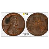 1957-D Lincoln Cent PCGS Genuine AU Details