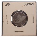 1896 "V" Nickel