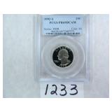 1992-S Washington Quarter PCGS Graded PR69 DC