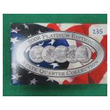 2008 PLATINUM State Quarter Set