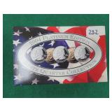 2004 PLATINUM State Quarter Set